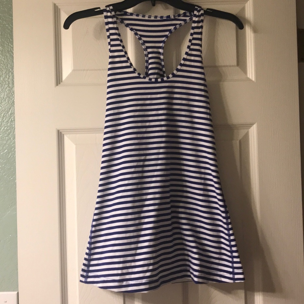 Striped Lululemon Tank Top